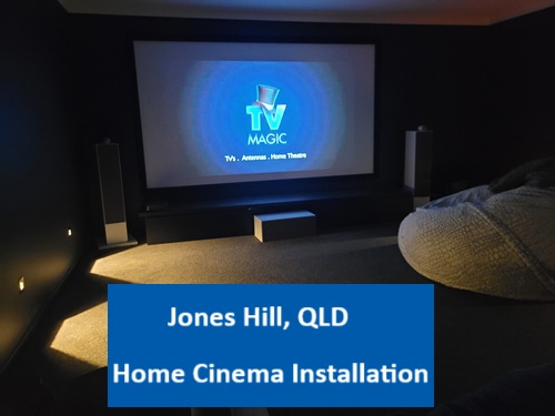 Jones Hill QLD Home Cinema Installation