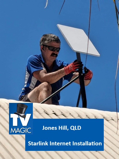 Jones Hill QLD Starlink Internet installation