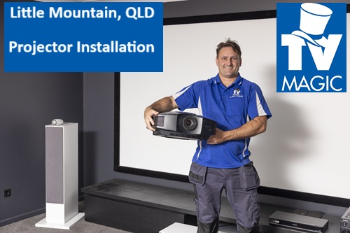 Little Mountain QLD Projector installation