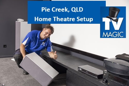 Pie Creek QLD Home Theatre Setup
