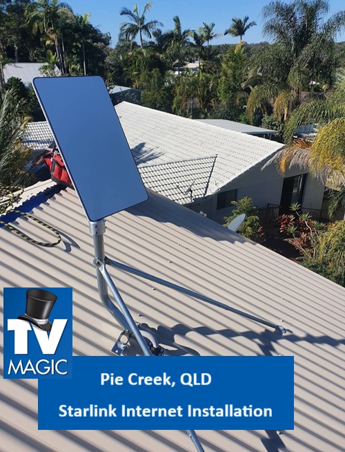 Pie Creek QLD Starlink Internet Installation