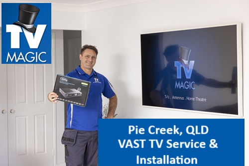 Pie Creek QLD VAST TV Service and Installatkion