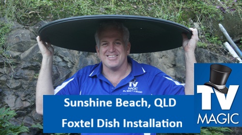 Sunshine Beach QLD Foxtel Dish Installation
