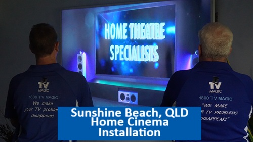 Sunshine Beach QLD Home Cinema Installation