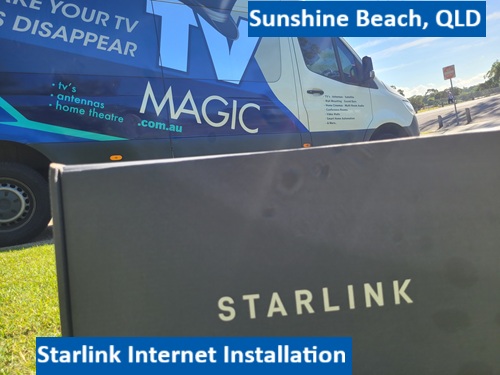 Sunshine Beach QLD Starlink Internet Installation