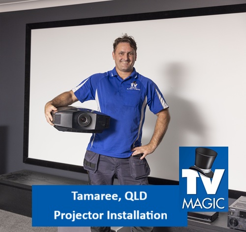 Tamaree QLD Projector Installation
