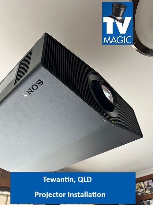 Tewantin QLD Projector Installation