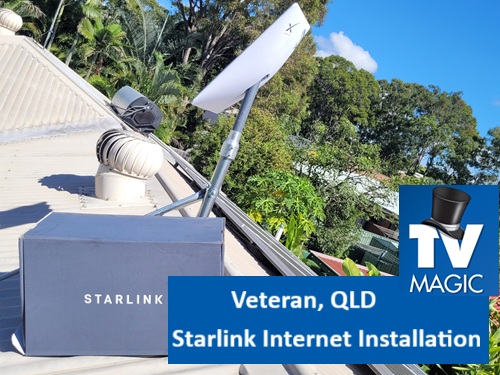 Veteran QLD Starlink Internet Installation