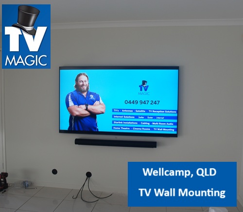 Wellcamp QLD TV wall mounting