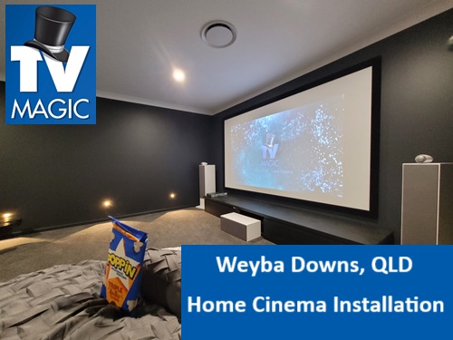 Weyba Downs QLD Home Cinema Installation