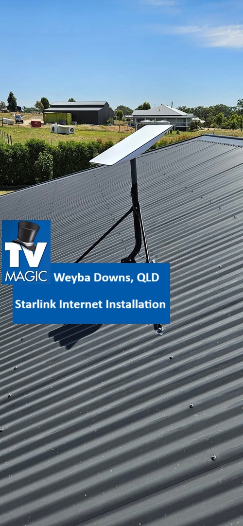 Weyba Downs QLD Starlink Internet Installation