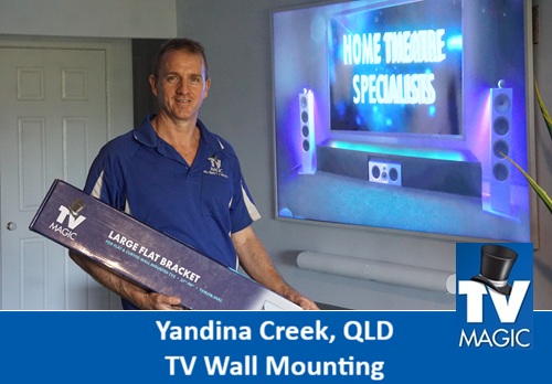 Yandina Creek QLD TV Wall Mounting