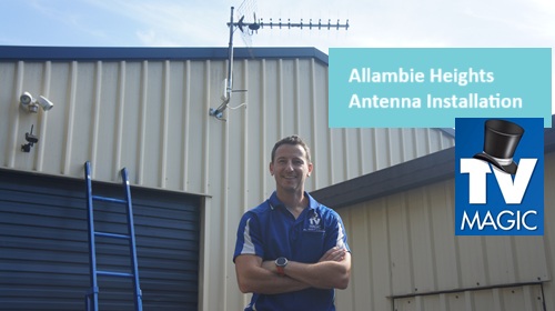 Allambie heights Antenna installation