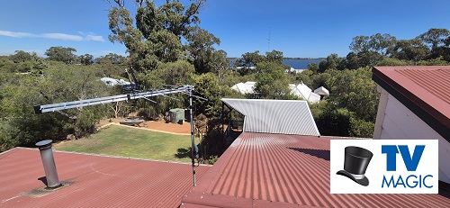 antenna installed by TV Magic - Aaron