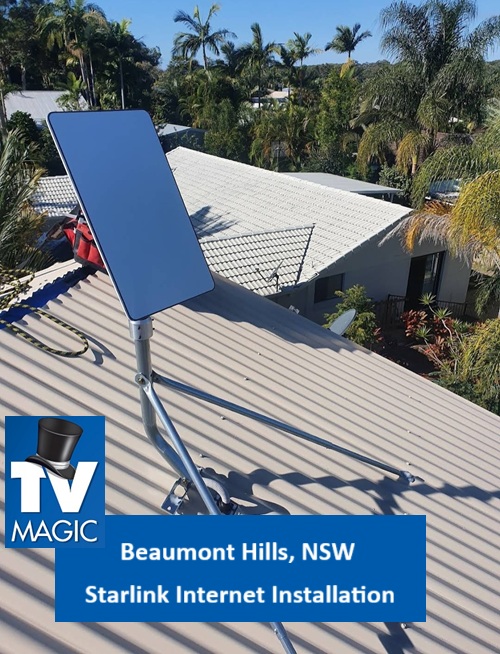 Beaumont Hills NSW Starlink Internet Installation