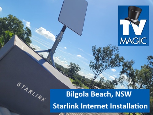 Bilgola Beach NSW Starlink Internet Installation