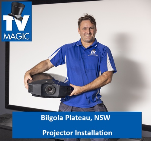 Bilgola Plateau NSW Projector Installation