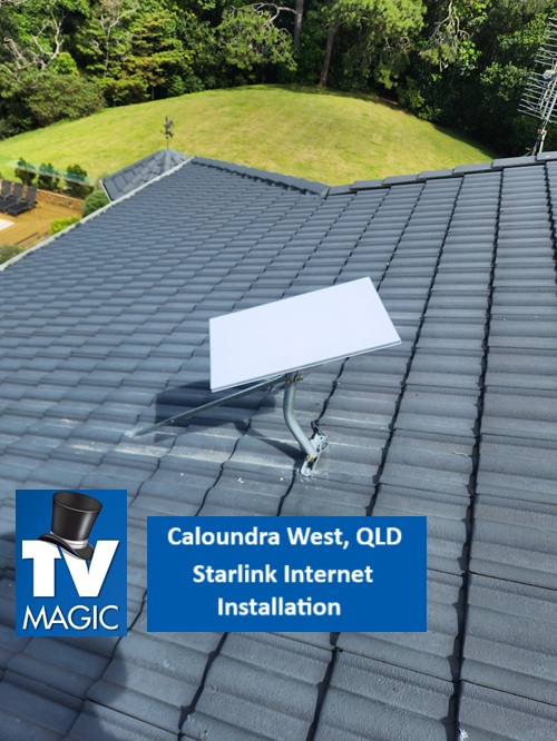 Caloundra West QLD Starlink internet installation