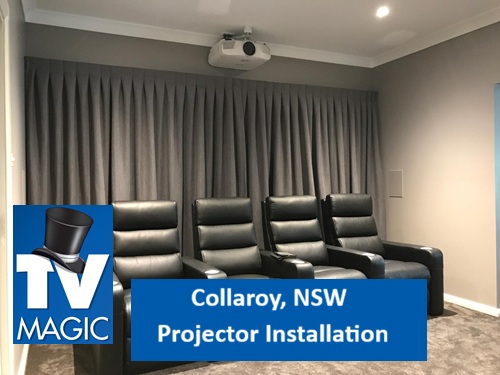 Collaroy NSW Projector Installation