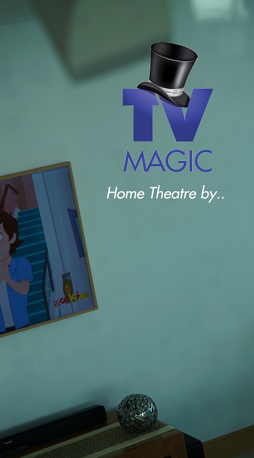 home theatre setup