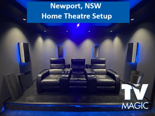 Newport NSW Home Theatre Setup