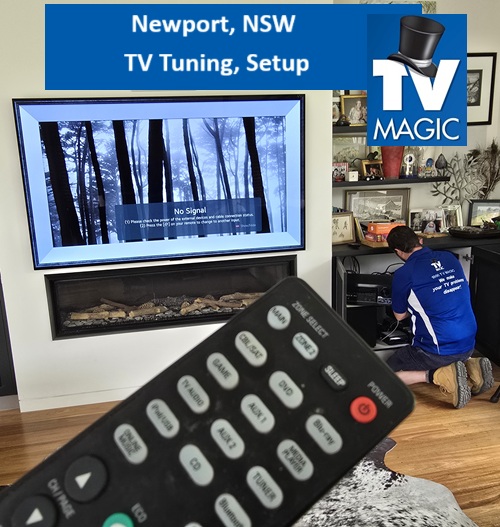 Newport NSW TV Tuning Setup