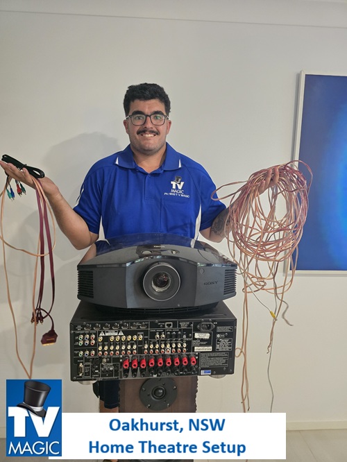Oakhurst NSW Home Theatre Setup