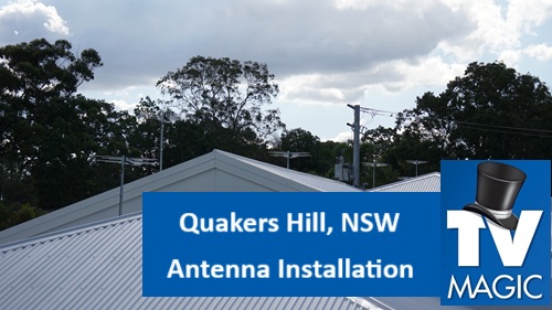 Quakers Hill NSW Antenna Installation