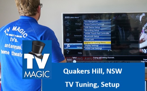 Quakers Hill NSW TV Tuning and Setup
