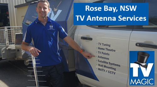 Rose Bay NSW TV Antenna Services
