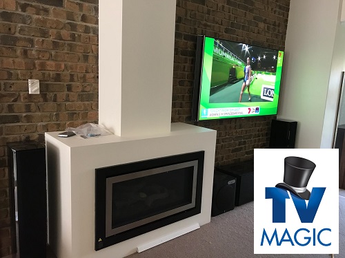 wall mounted TV by TV Magic