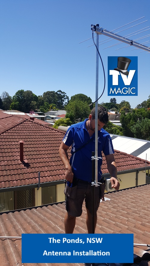 The Ponds NSW Antenna Installation