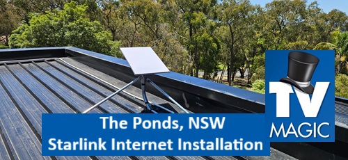 The Ponds NSW Starlink Internet Installation