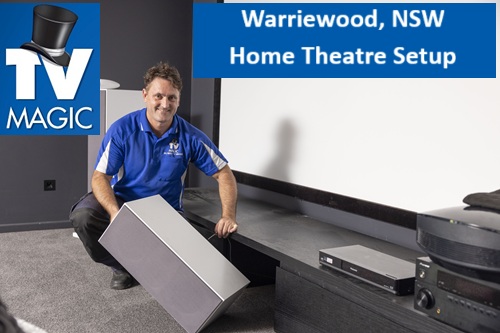 Warriewood NSW Home Theatre Setup