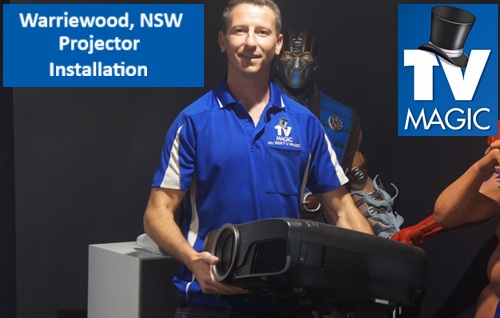 Warriewood NSW Projector Installation