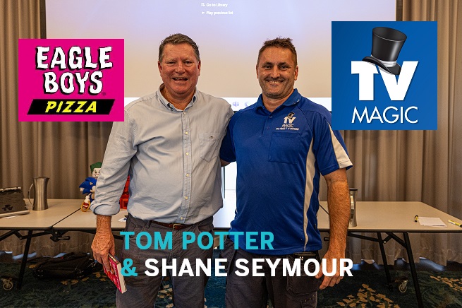 Tom Potter and Shane Seymour