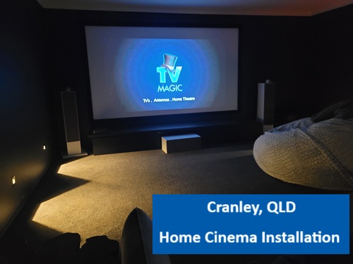 Cranley QLD Home Cinema Installation