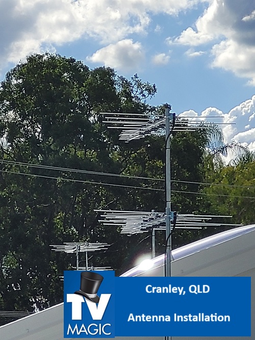 Cranley QLD antenna installation