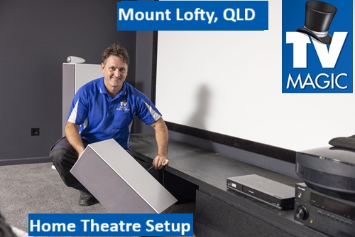 Mount Lofty QLD Home Theatre Setup