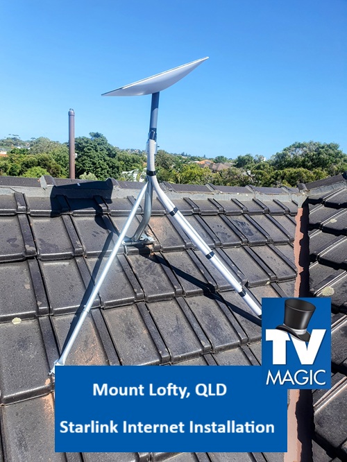 Mount Lofty QLD Starlink Internet Installation