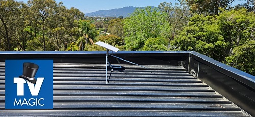 A TV Magic Starlink Internet Installation