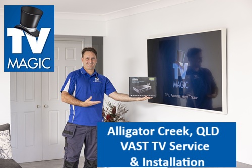 Alligator Creek QLD VAST TV Service and Installation
