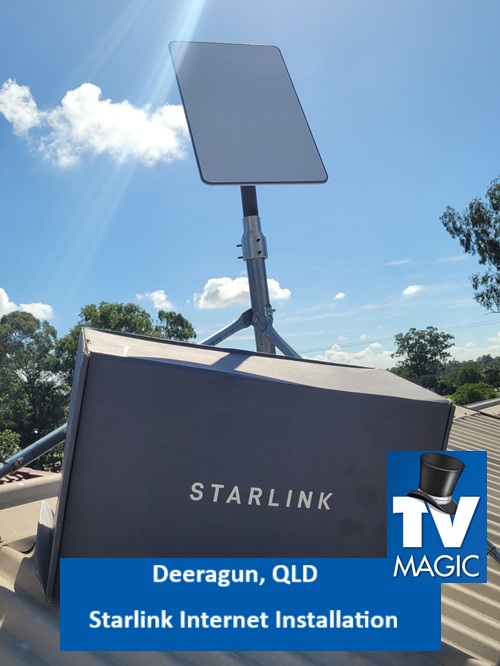 Deeragun QLD Starlink Internet Installation