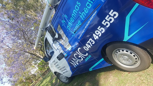 Technician - Gordon's van.