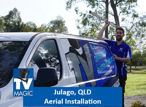 Julago QLD Aerial Installation
