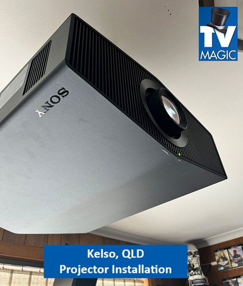 Kelso QLD Projector Installation