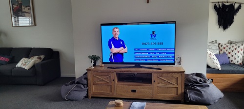 Living room TV setup by Gordon from TV Magic