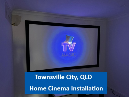 Townsville City QLD Home Cinema Installation