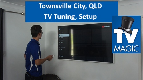 Townsville City QLD TV Tuning Setup