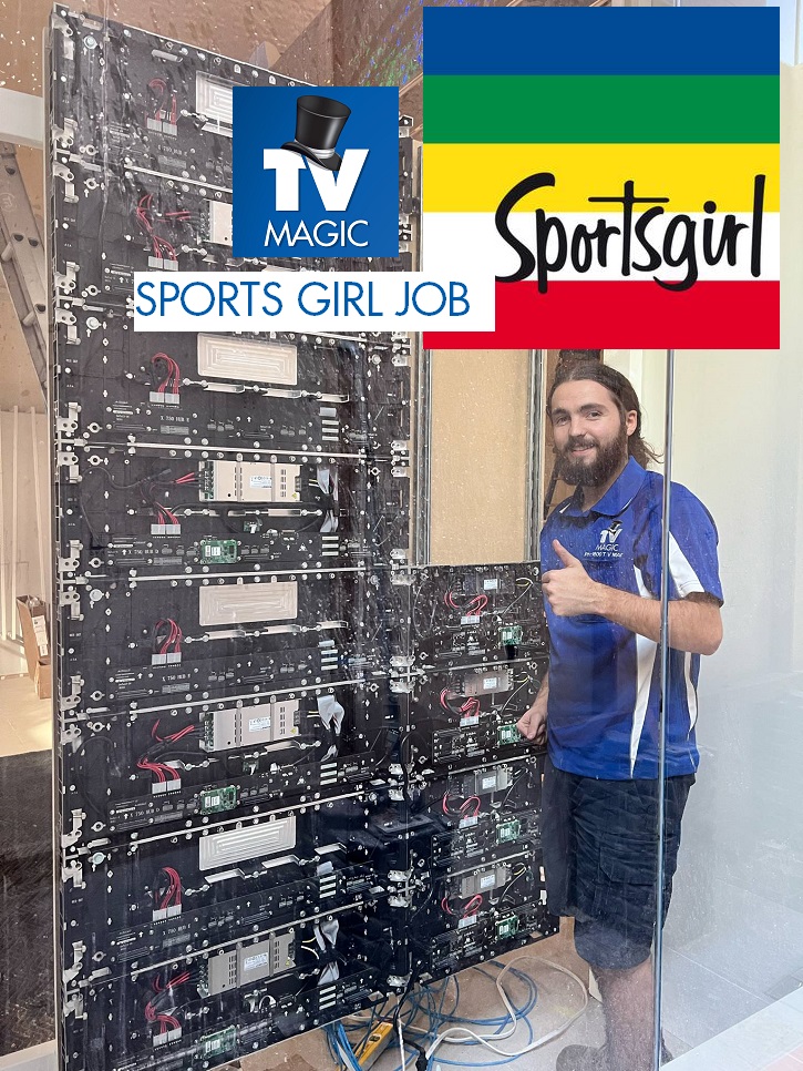 SPORTS GIRL VIDEO WALL 2025